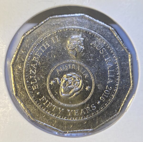 50 Cent 2016 50Th Anniversary of Decimal Currency Circulated