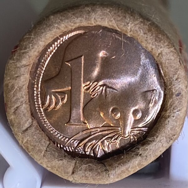 1 Cent 1981 Coin in RAM Roll – Uncirculated Australian Currency Collectible - Image 2