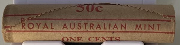 1 Cent 1981 Coin in RAM Roll – Uncirculated Australian Currency Collectible - Image 3